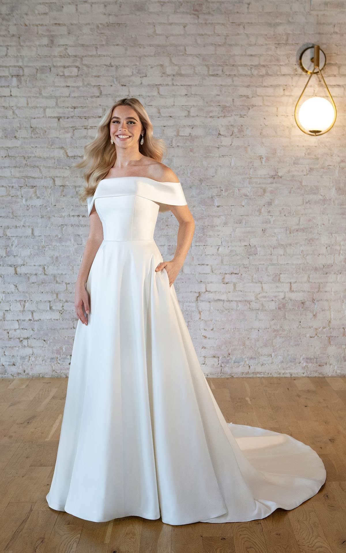 vestidos de novia bonitos y sencillos