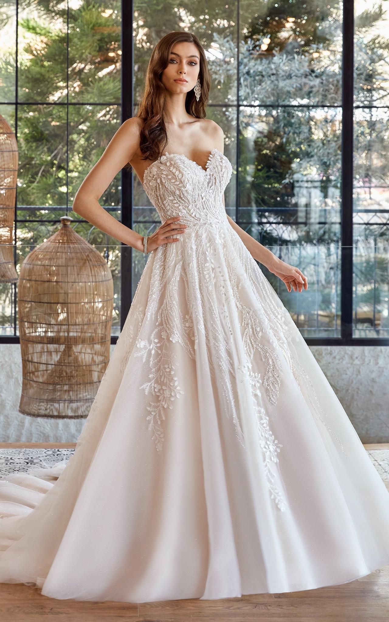 vestido de novia princesa elegante