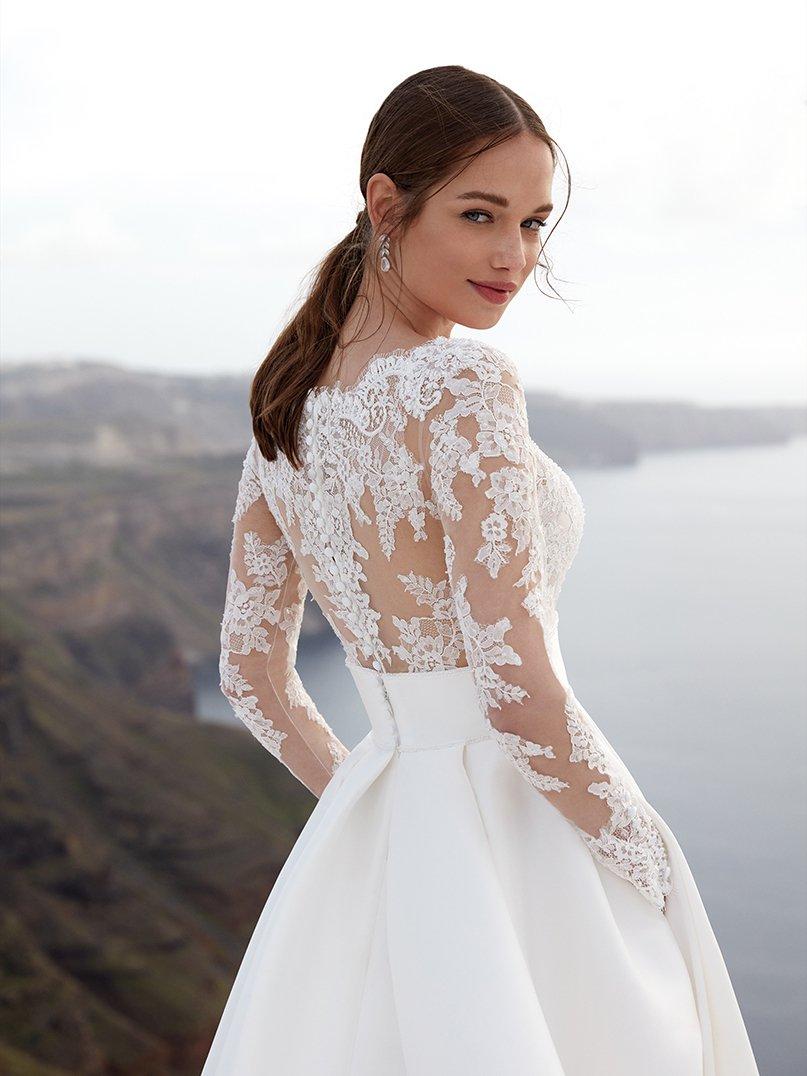 Vestidos de novia con manga: ¡luce todo tu encanto camino al altar!