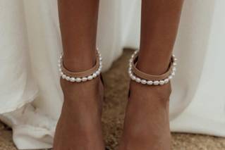zapatos de novia beige
