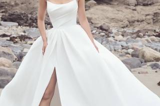 Imágenes de vestidos de novia sencillos y bonitos