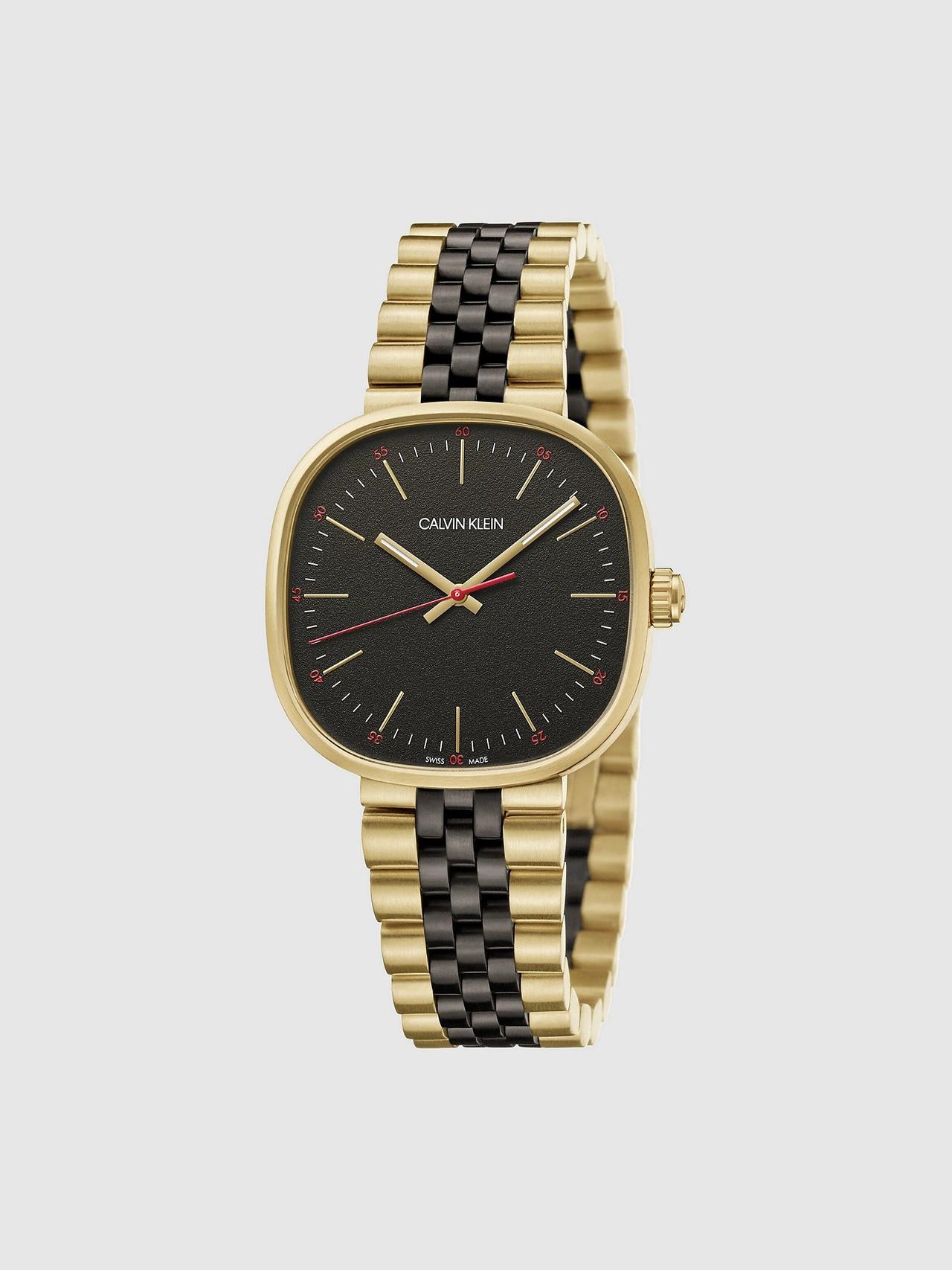 reloj para novio en color oro