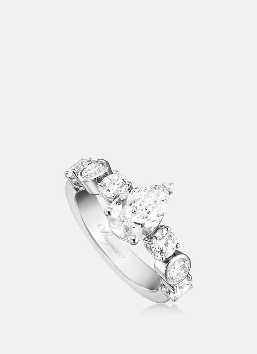 imágenes de anillos de compromiso en oro blanco