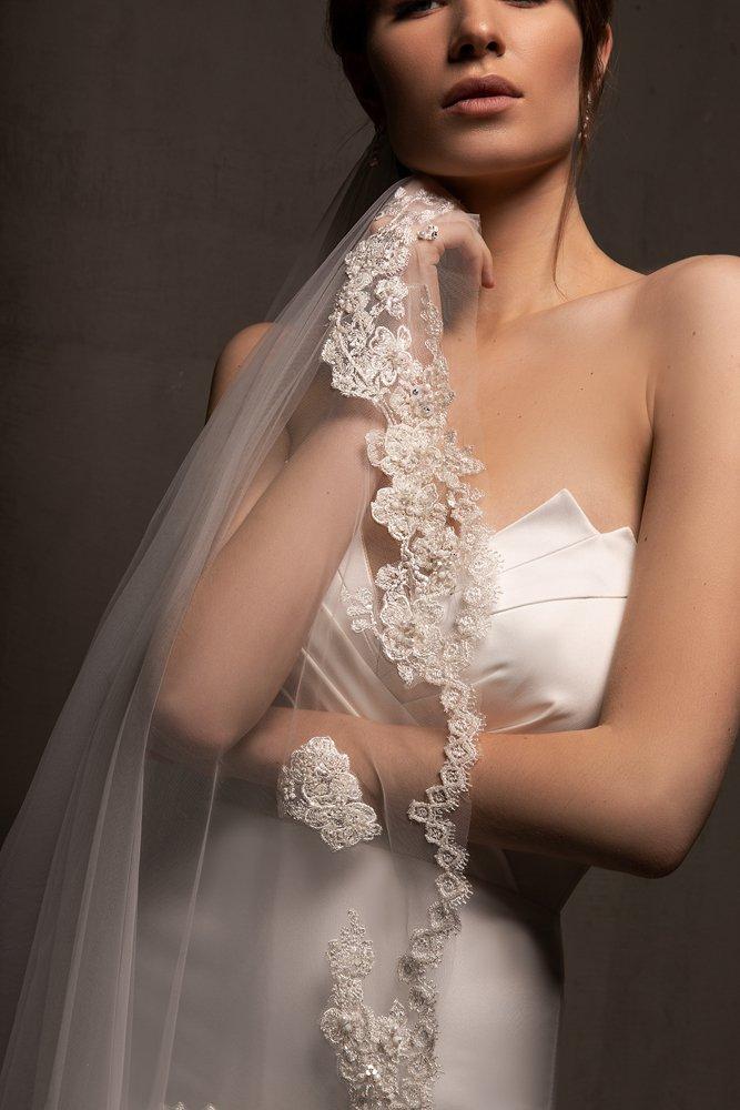 Los modelos y diseños más utilizados de velos de novia - Las Hilanderas
