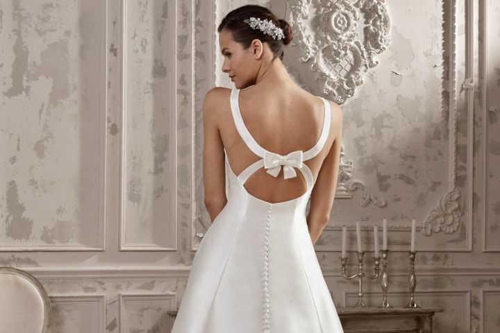 Tipos de escotes en la espalda: 6 básicos en los vestidos de novias