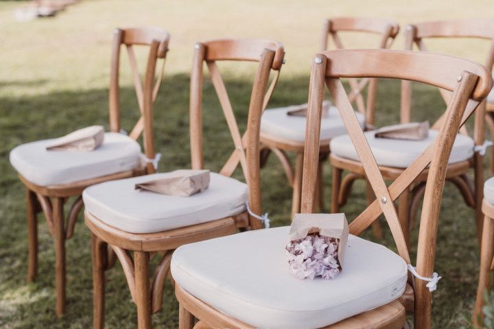 tipos de sillas para bodas
