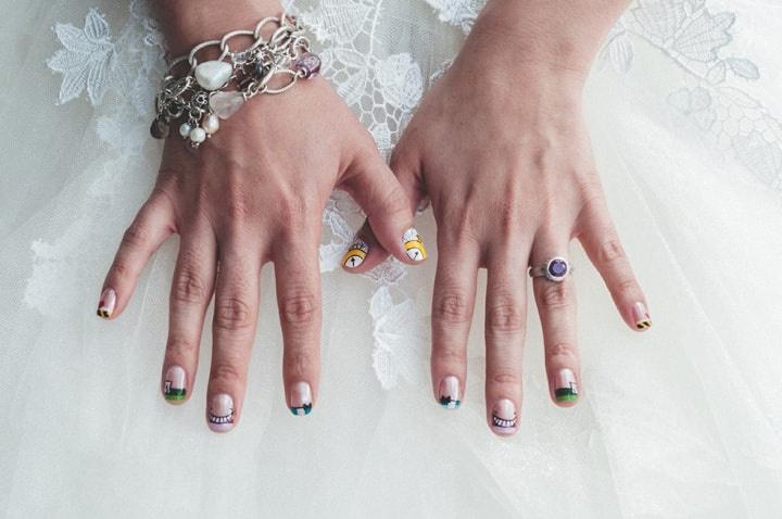 Uñas decoradas para novias: las tendencias 2023