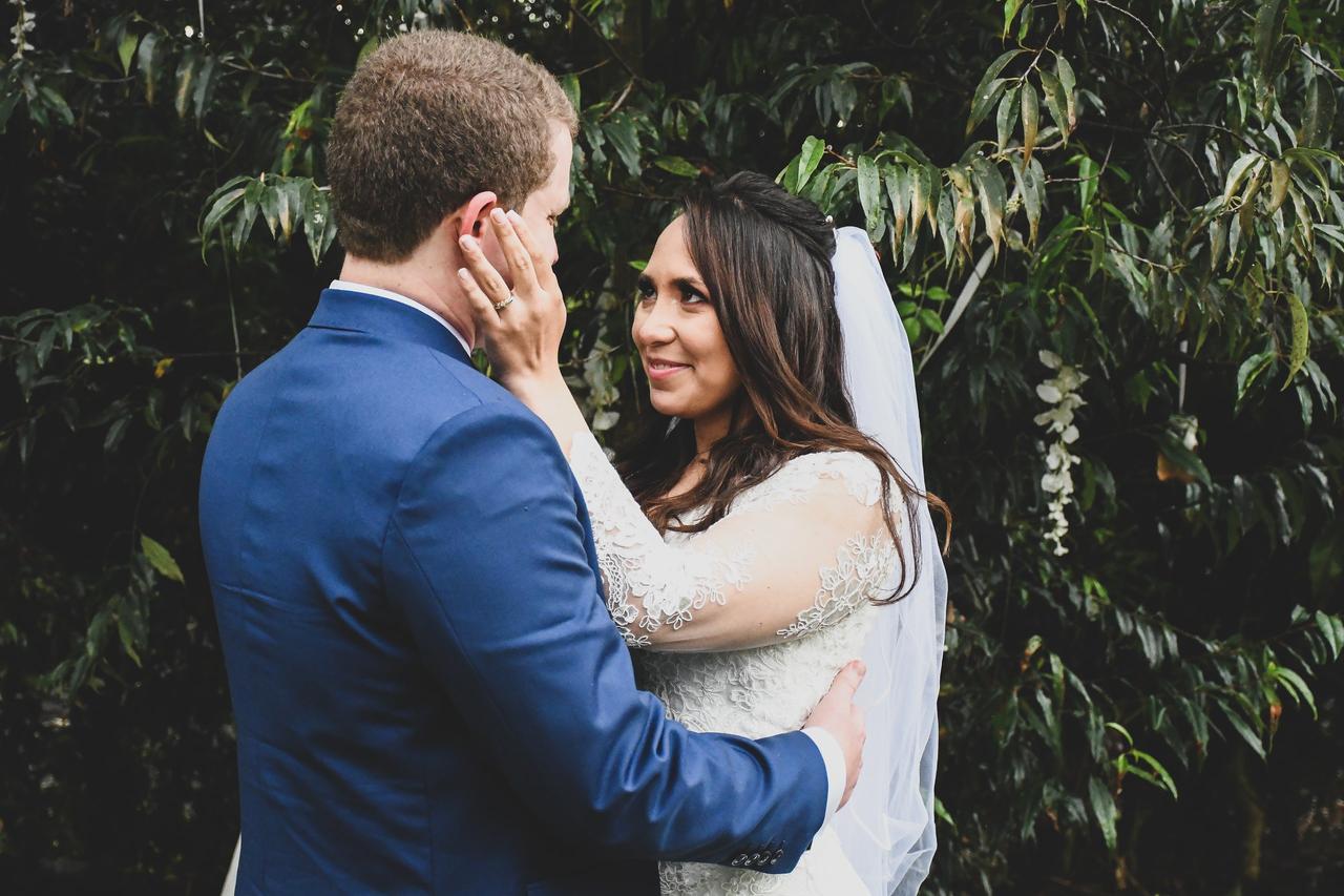 peinados de novia pelo suelto liso