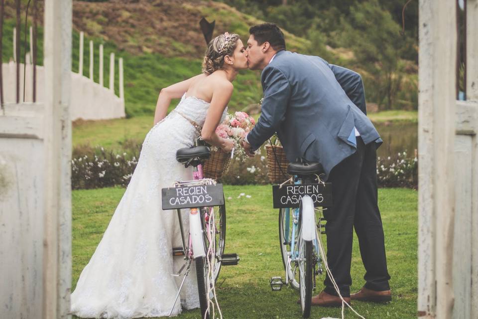 Temática de bicicletas para matrimonio: 8 ideas con mucho encanto