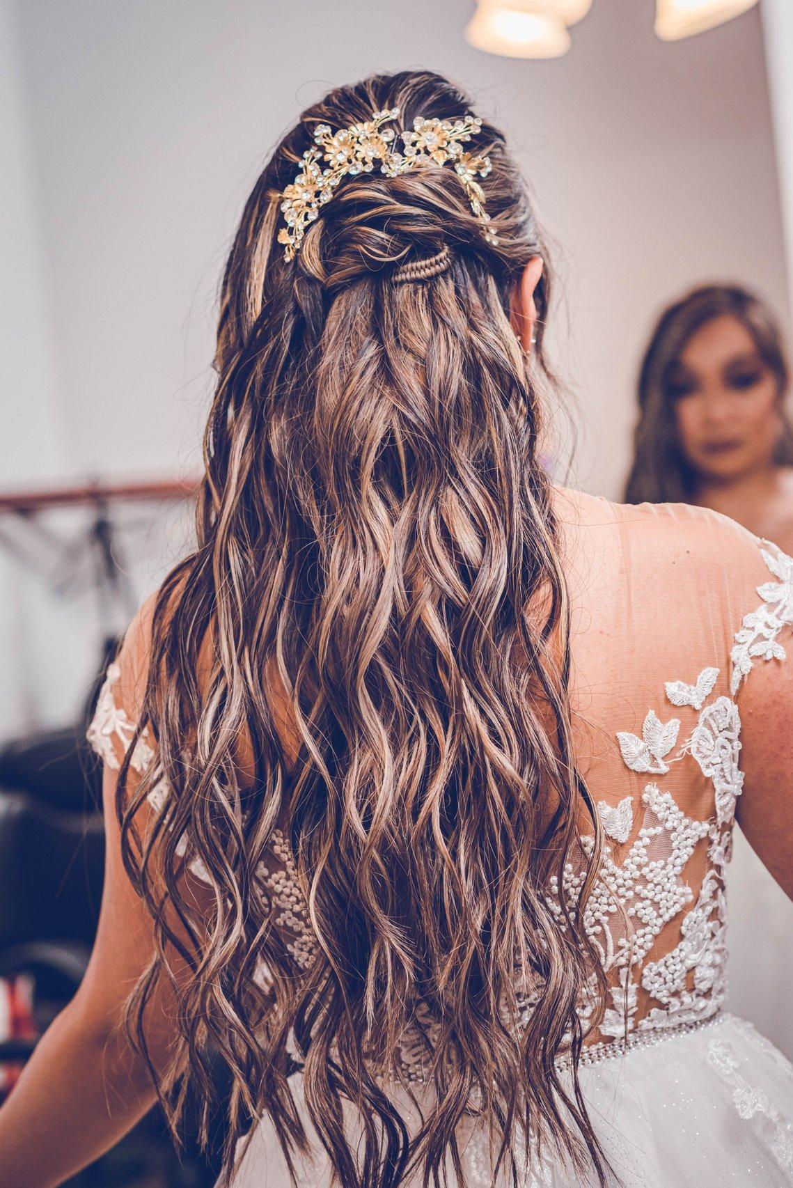 Los Mejores Peinados Para Novia Con Cabello Suelto