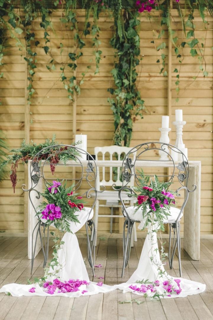 decorar sillas para bodas