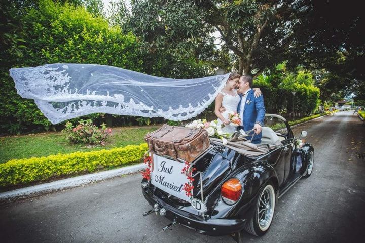 Lorenzo & Jerónimo VW Wedding Car