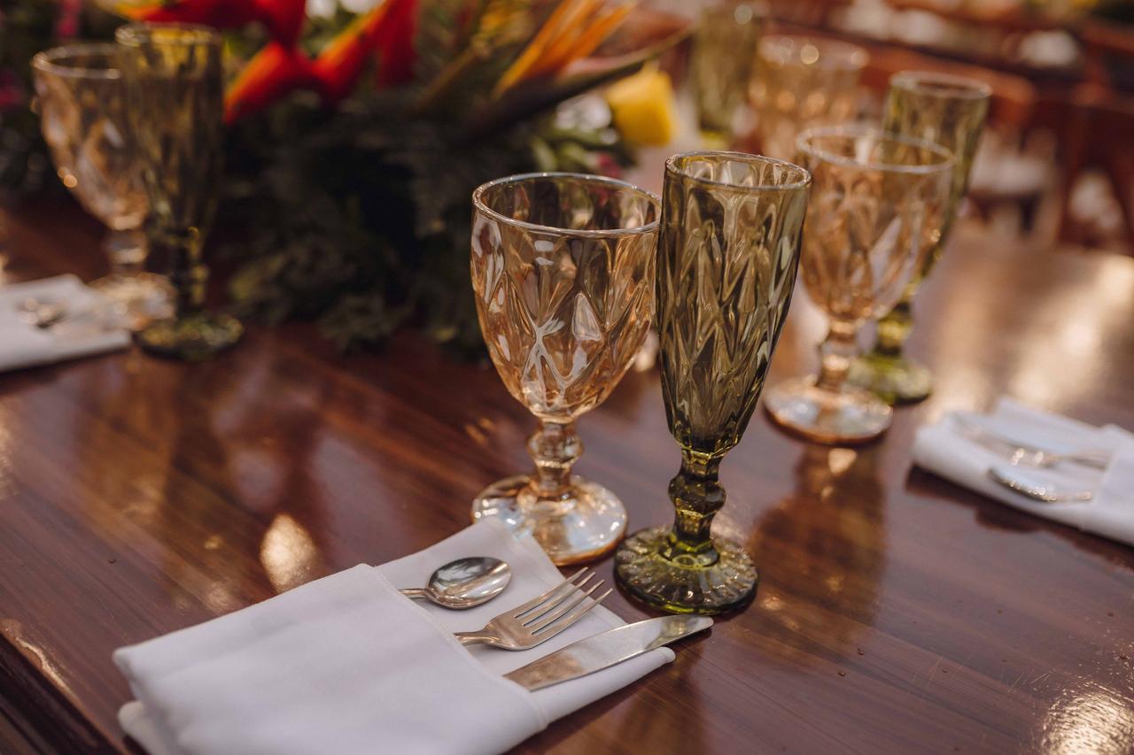 Copas para brindis de matrimonio