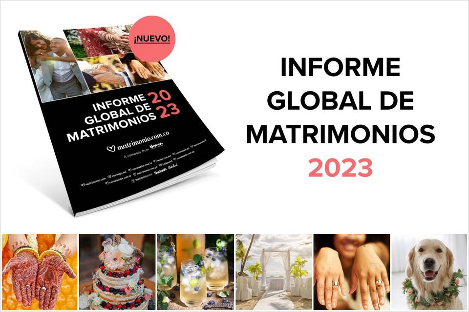 Informe Global de Matrimonios 2023: los datos más interesantes alrededor del mundo