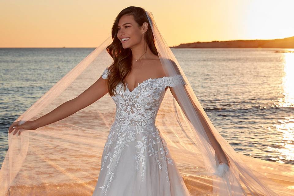 Modelos de best sale vestidos para novias