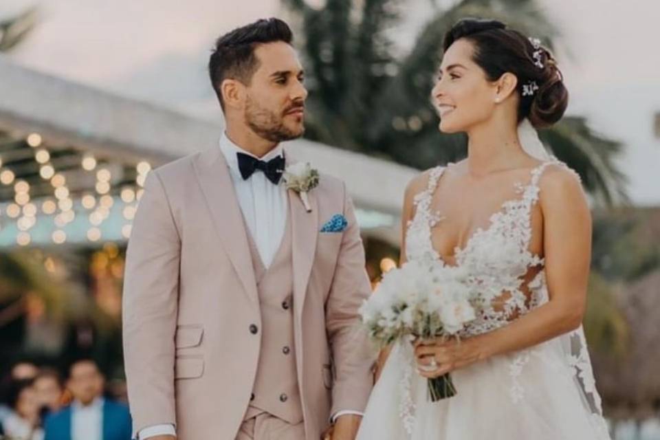 La sorprendente boda de Carmen Villalobos y Sebastián Caicedo