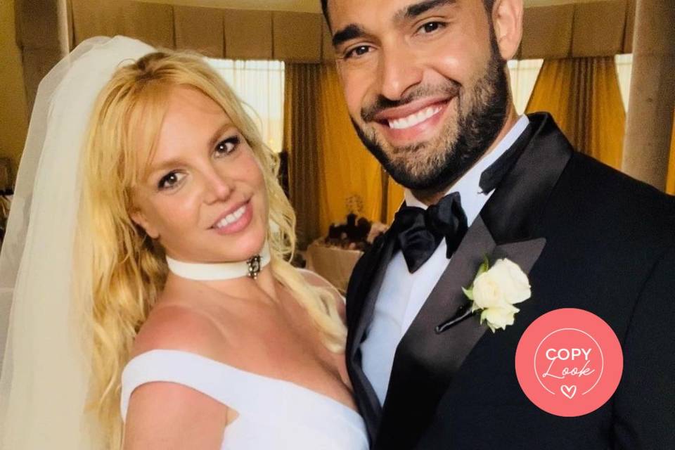 boda de britney spears y vestido de novia