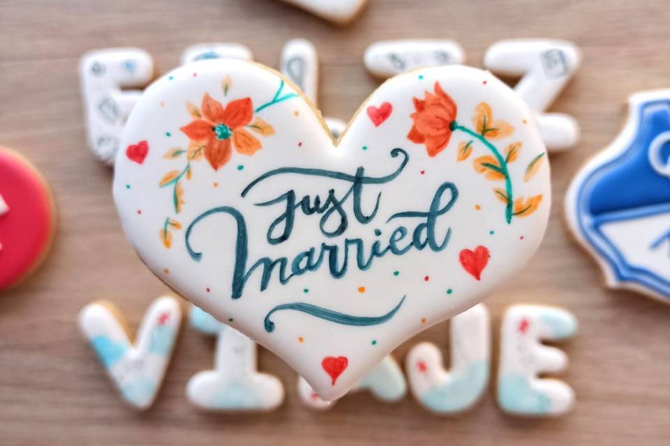 galletas personalizadas para boda como recuerdos