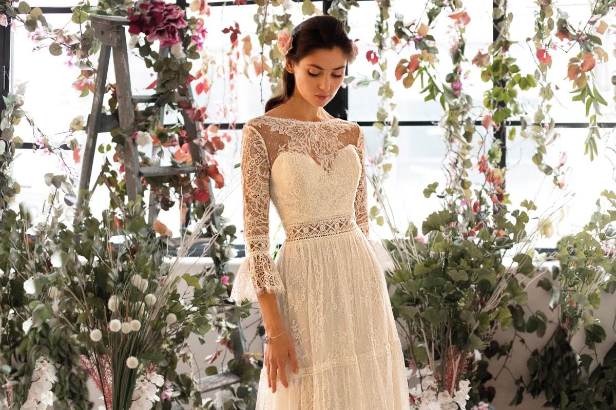 20 vestidos de novia para un look vintage