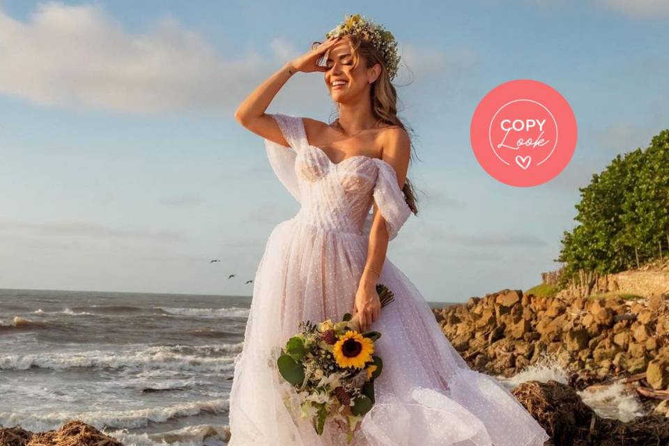 Vestido de novia de Elianis Garrido boda