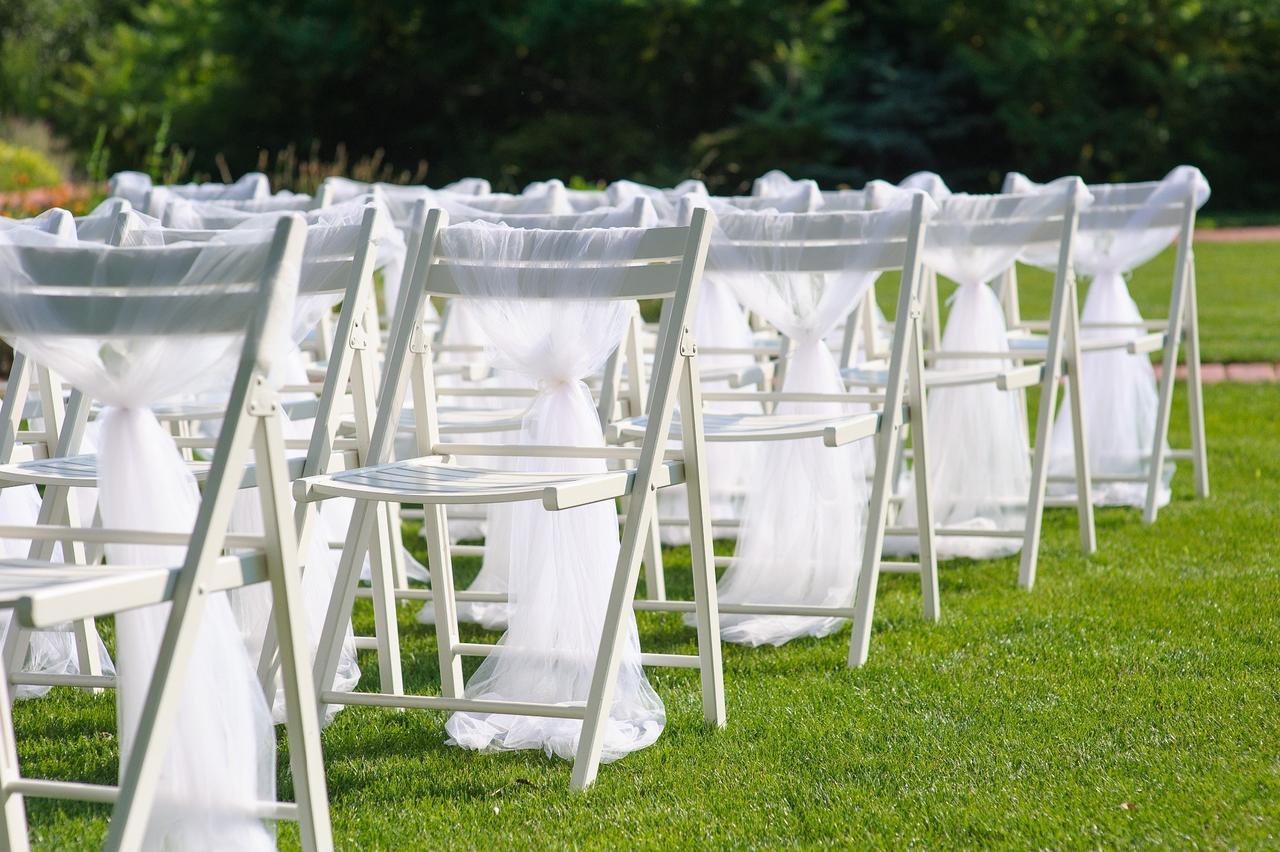 Blanco para decorar la boda