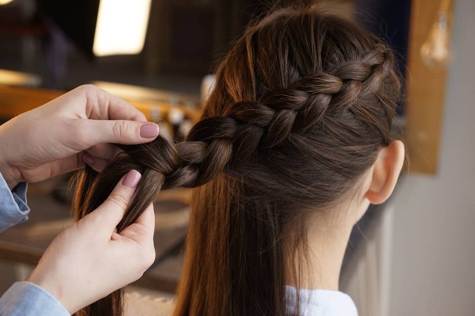 Trenzas para bodas para invitadas y novias