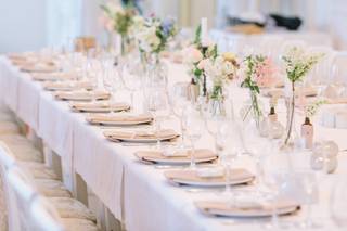 Decoración de matrimonio blanco