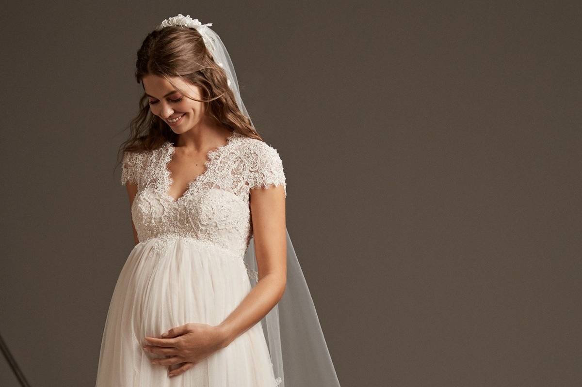 Vestidos de novia para embarazadas: los tips que no puedes de leer