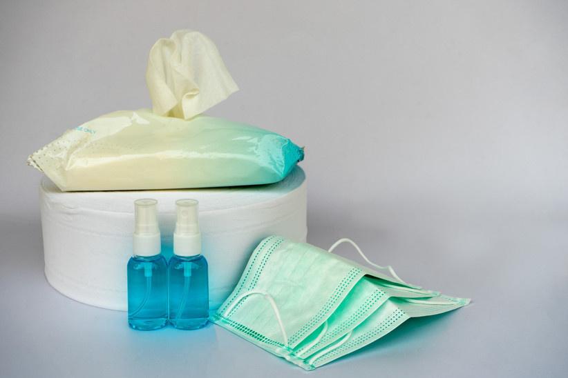 kit de higiene covid para invitados de boda