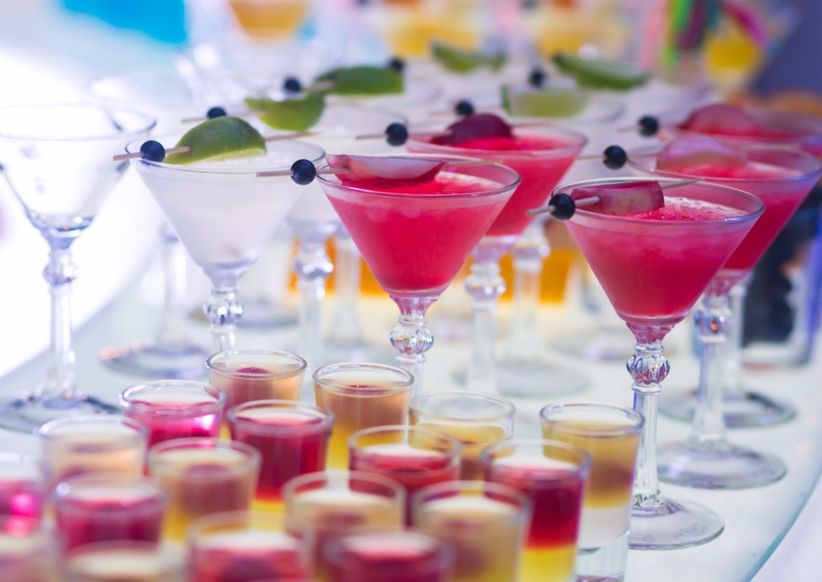 10 cocteles sin alcohol para la fiesta de matrimonio