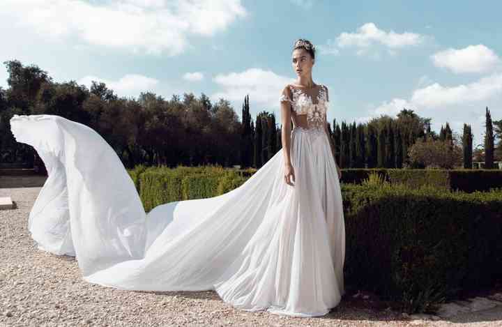 60 Vestidos De Novia Con Colas Increibles