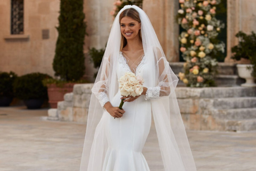 60 vestidos de novia de dos piezas: evolución y estilo para arrasar