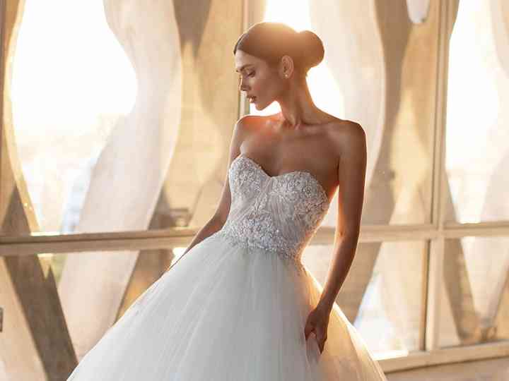 escote vestido novia