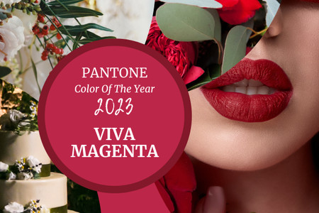  ‘Viva Magenta’: el color del año 2023 según Pantone y cómo aplicarlo en la boda
