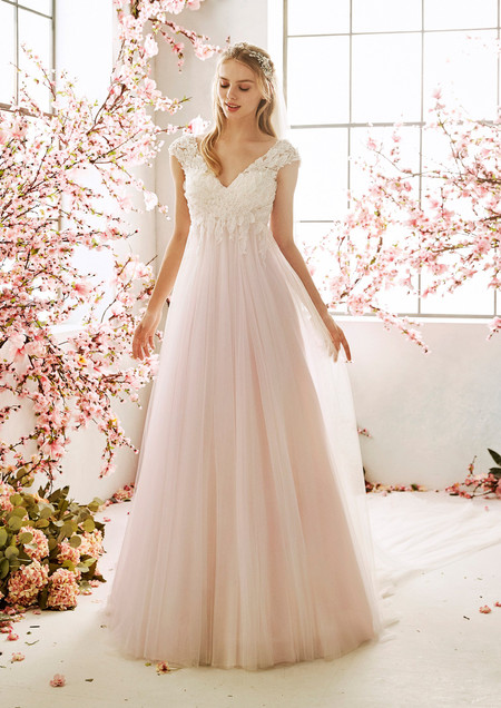 Vestidos De Novia Corte Imperio La Combinacion Entre Sencillez Y Elegancia