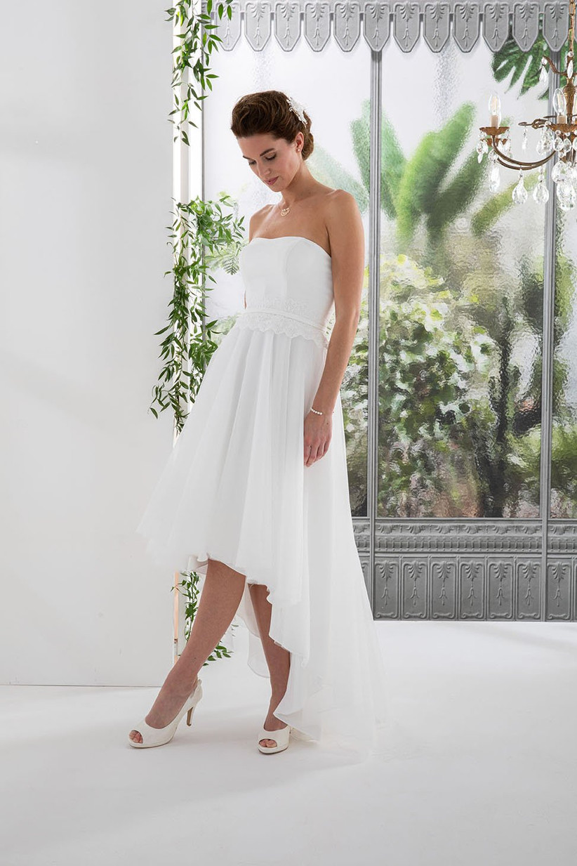 35 vestidos de novia sencillos para boda civil