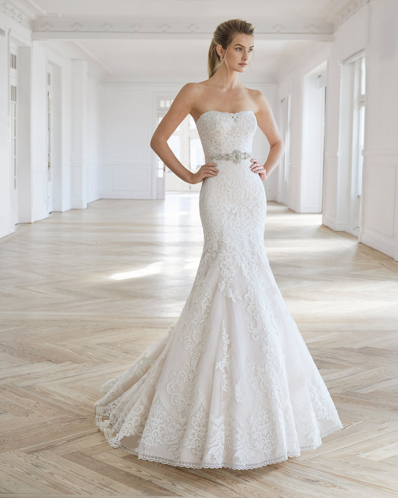 Vestidos De Novia Con Escote Strapless