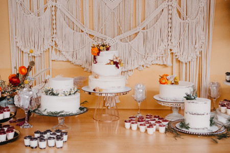 5 formas básicas de los pasteles de boda [con infografía]