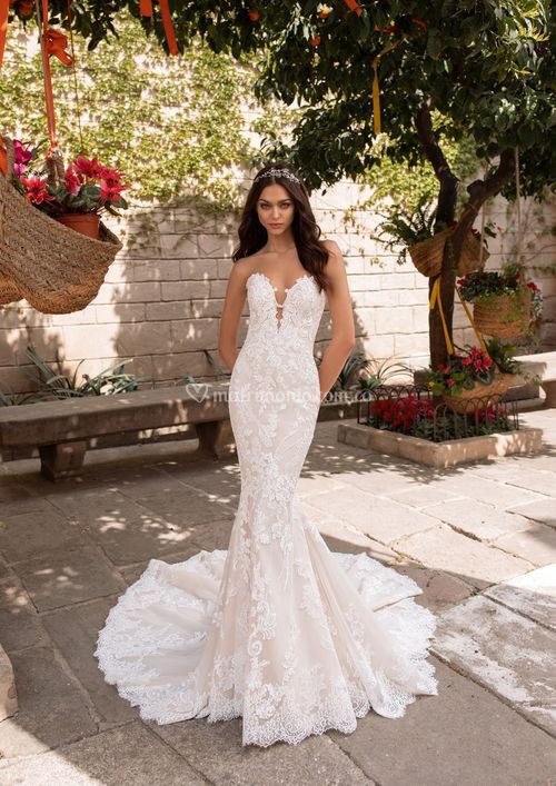 silk georgette gown
