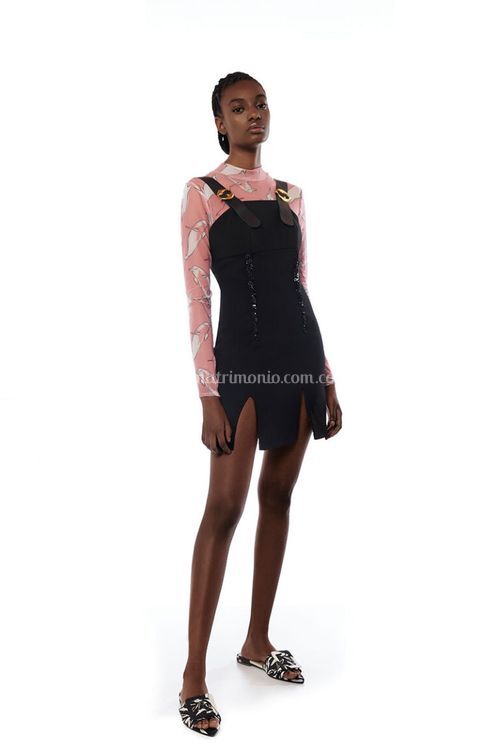 AMAZON INSPIRED SHEER MESH BODYSUIT, Ana Lucía Bermúdez