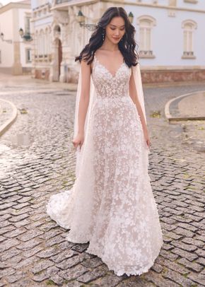 Ladonna A Line Wedding Dress 23MB608A01 PROMO1 BLS, Maggie Sottero