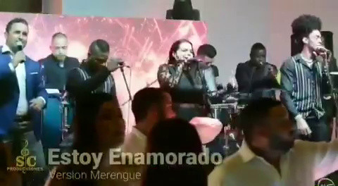 Estoy enamorado versión merengue