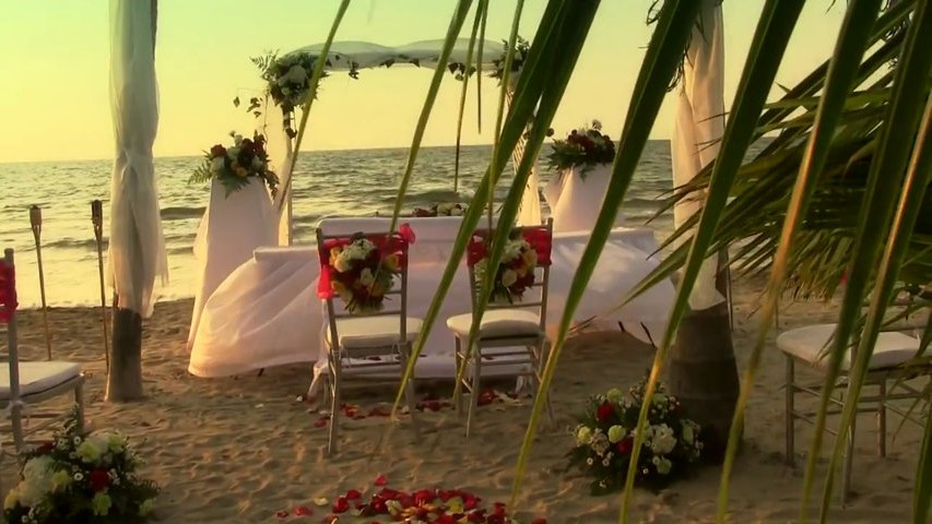 Boda en la playa