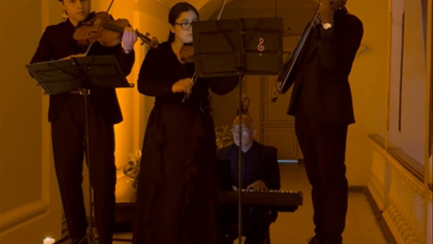 Trío de cuerdas y piano