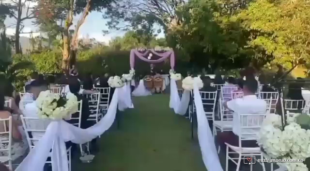 Boda al aire libre 