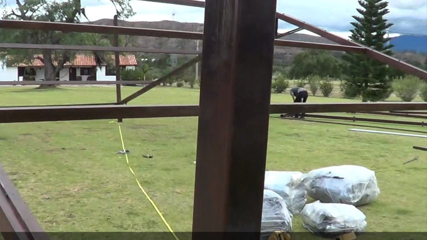 Carpa transparente para bodas