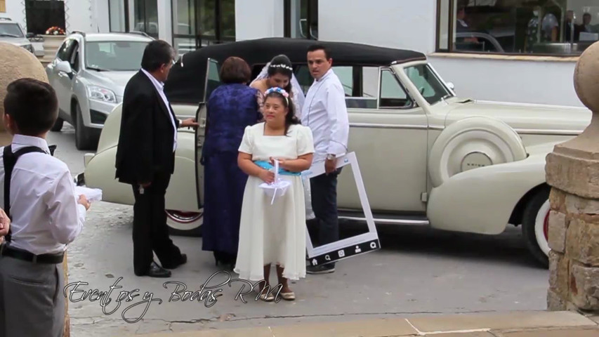 Boda católica de Vanessa e Iván 