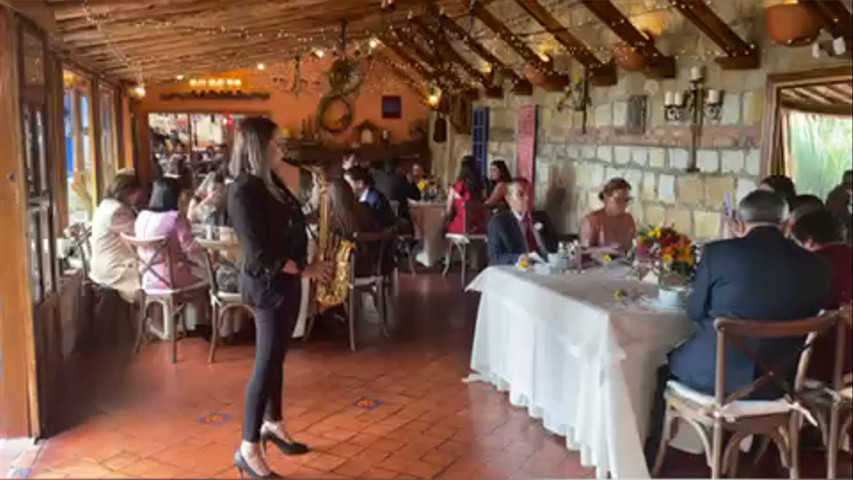 Saxofonista para bodas