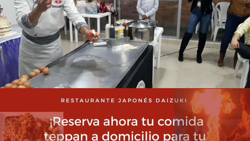 Teppanyaki a domicilio 