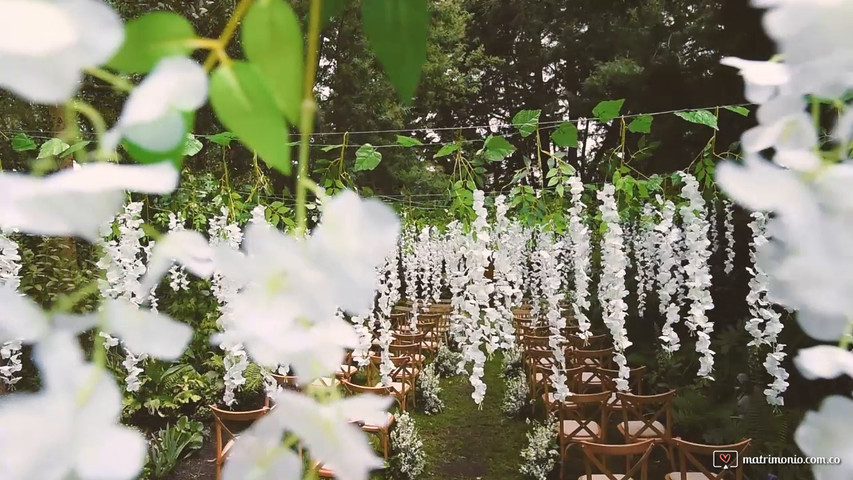 El Jardín de las puertas boda crepúsculo 